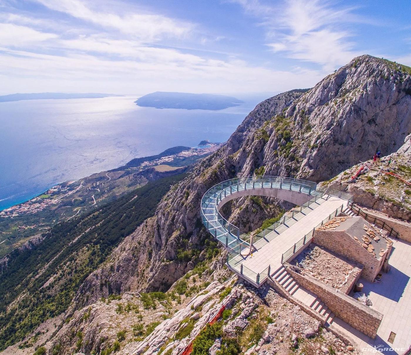 Der Skywalk am Biokovo